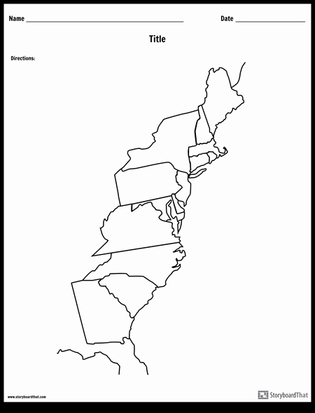 13 Colonies Map Worksheet Lovely Create Map Worksheets