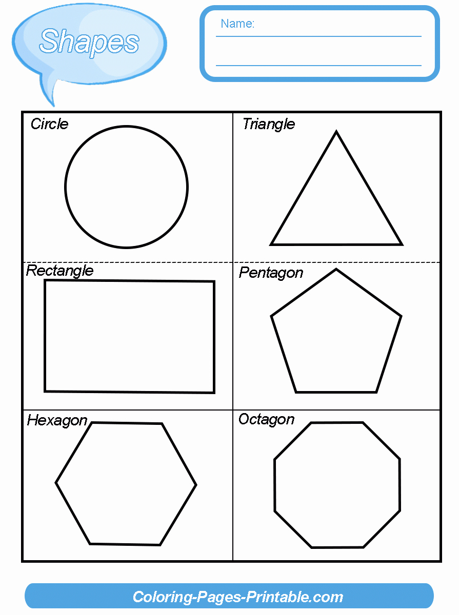 2 Dimensional Shapes Worksheet Unique Two Dimensional Shapes Worksheets Kindergarten Coloring