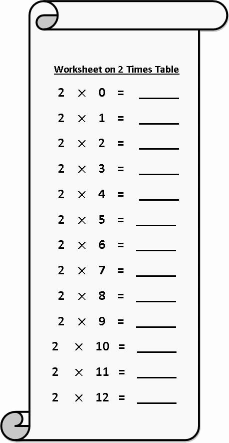 2 Times Table Worksheet Best Of Pin On School Age Stuff Enrichment &amp; Fun