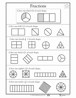 2nd Grade Fractions Worksheet Beautiful Our 5 Favorite Prek Math Worksheets