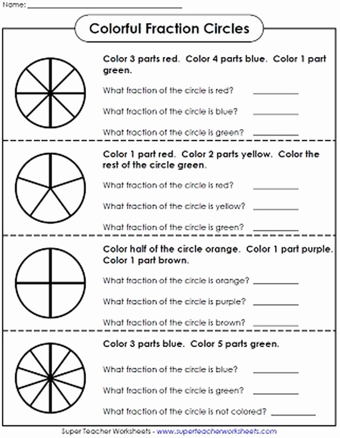 2nd Grade Fractions Worksheet Beautiful Second Grade Fraction Worksheet Antihrap