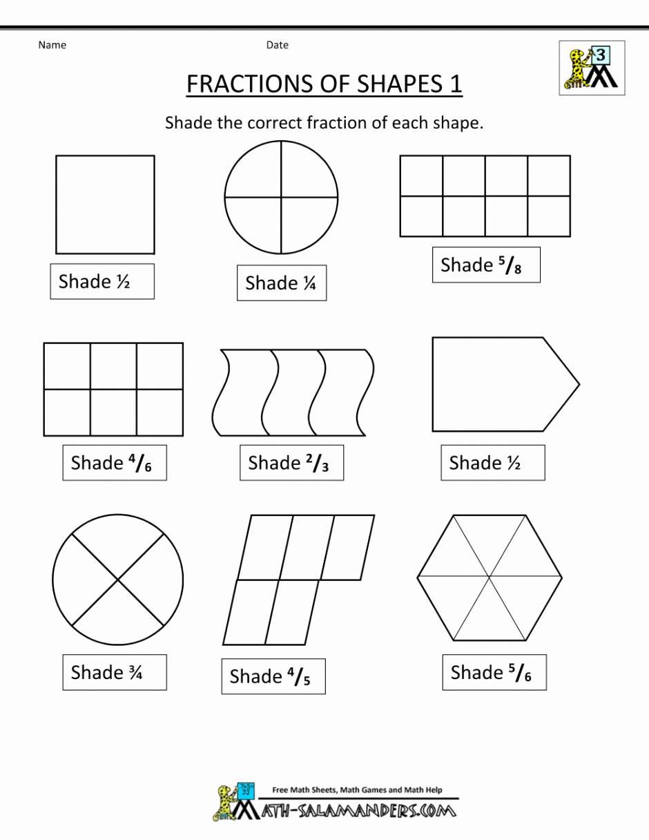 2nd Grade Fractions Worksheet Best Of Fraction Worksheet for 2nd Grade Worksheet Mogenk Paper