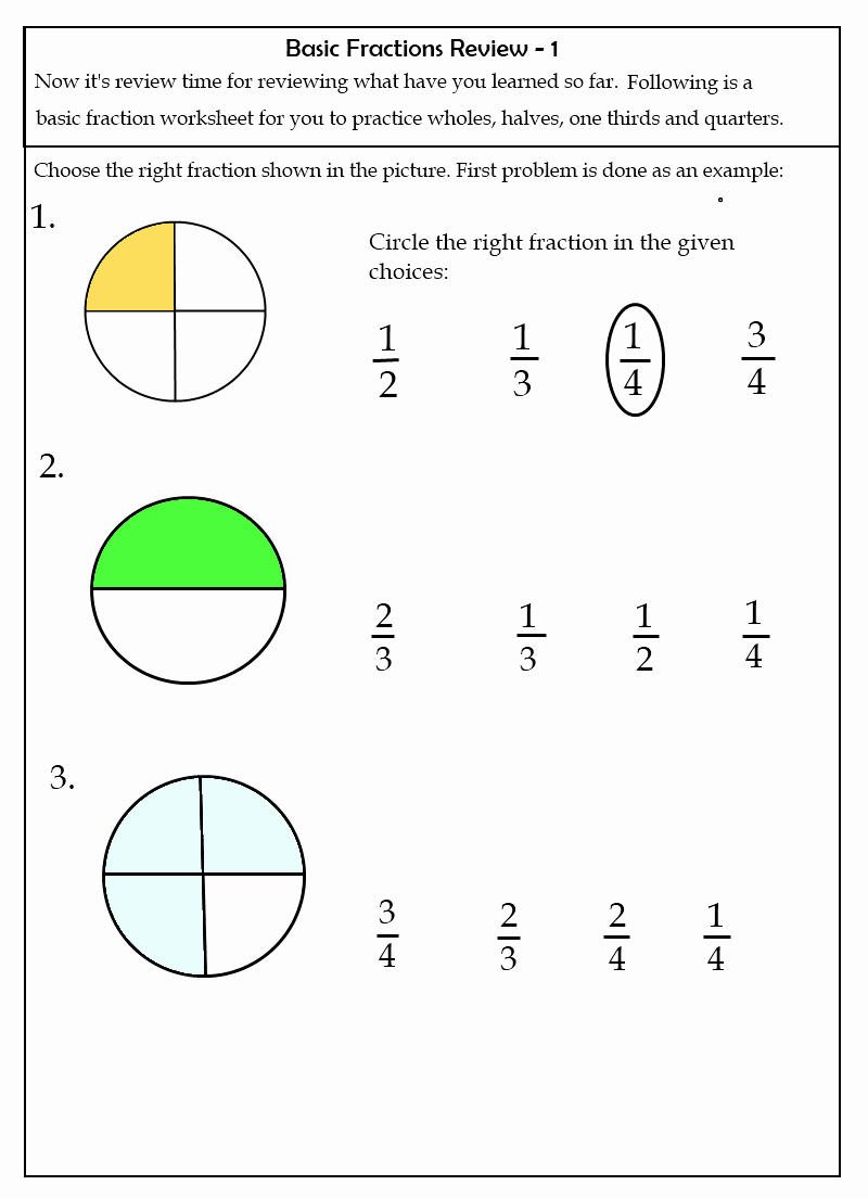 2nd Grade Fractions Worksheet Unique Worksheets