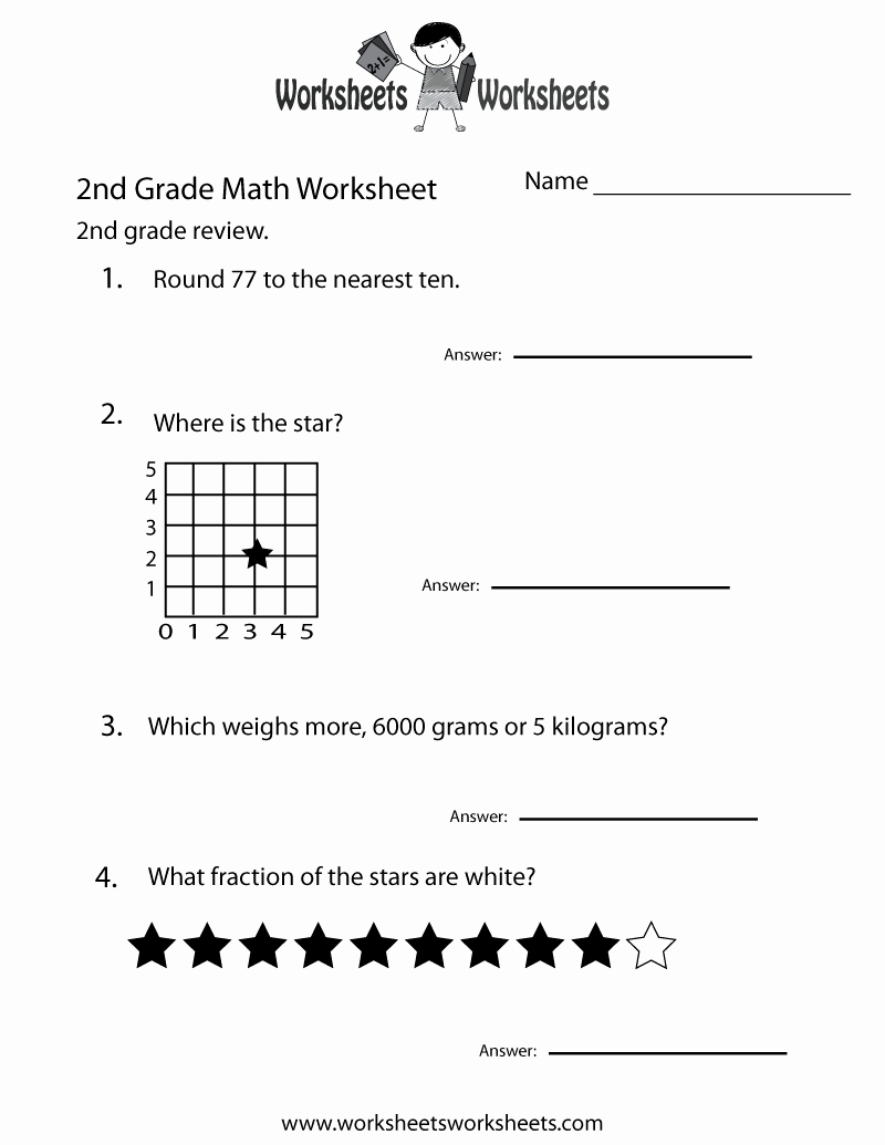 50 2nd Grade Geometry Worksheet