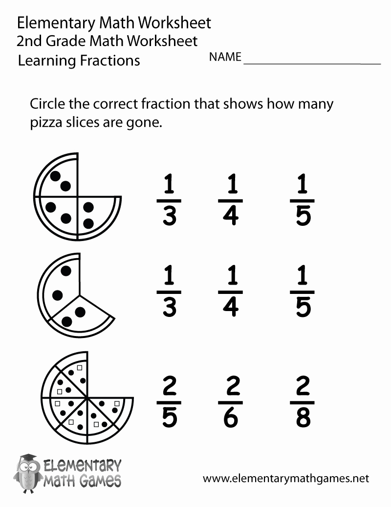 post paring fractions worksheets 2nd grade