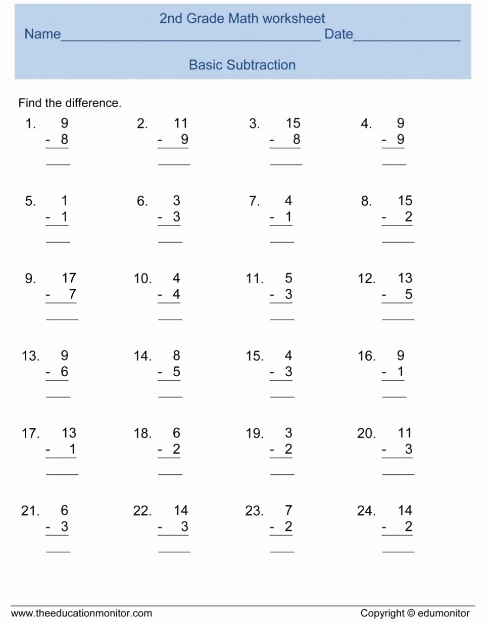 2nd Grade Math Worksheet Pdf Best Of Math Worksheets to Print Chapter 2 Worksheet Mogenk