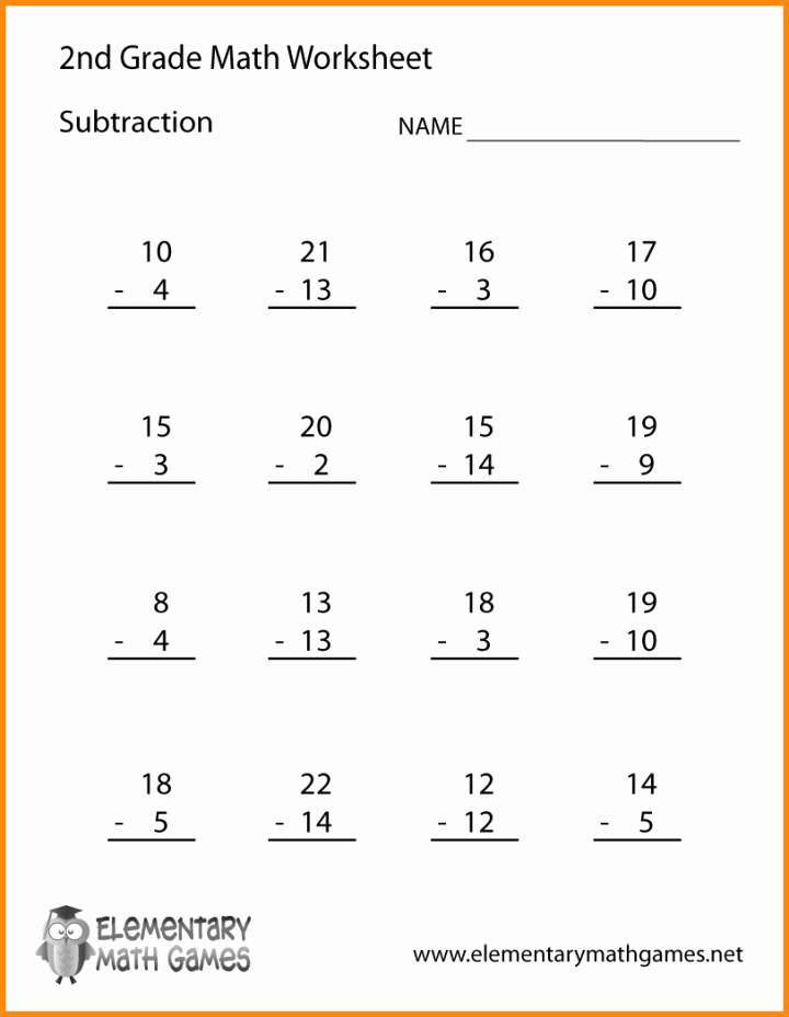2nd Grade Math Worksheet Pdf Best Of Second Grade Math Worksheets Pdf for Free