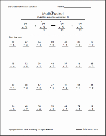 2nd Grade Math Worksheet Pdf Lovely Math Worksheets for 2nd Grade