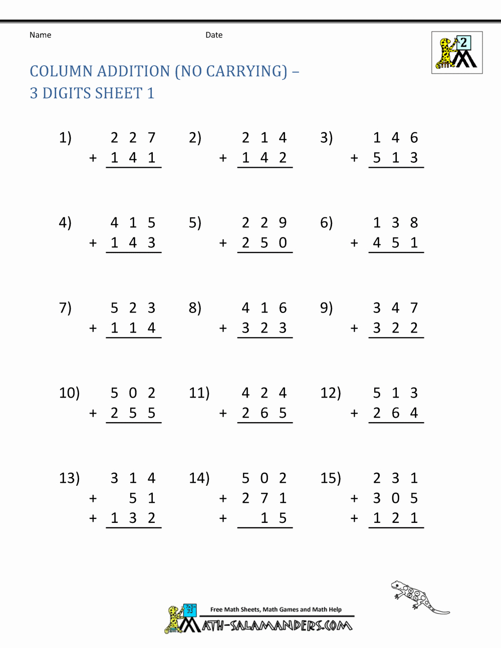 2nd Grade Math Worksheet Pdf Lovely Second Grade Addition Worksheets