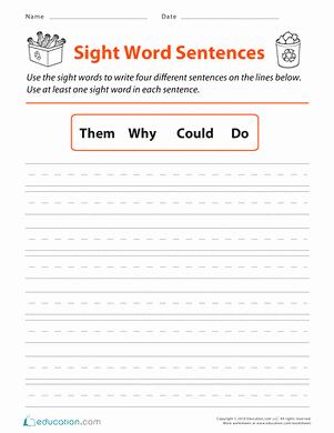 2nd Grade Sight Words Worksheet New 2nd Grade High Frequency Words Worksheets