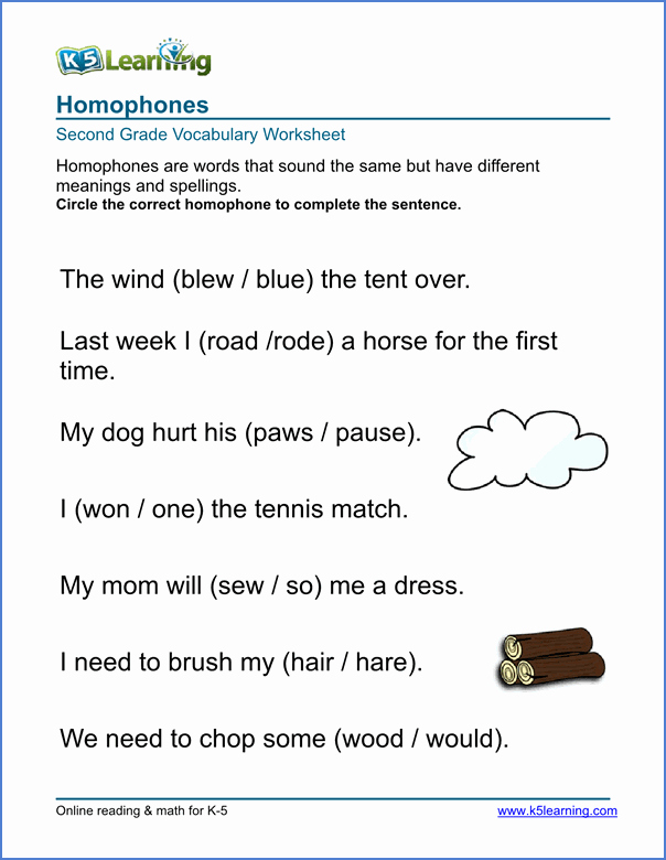 2nd Grade Vocabulary Worksheet Unique Vocabulary Worksheets – Printable and organized by Subject