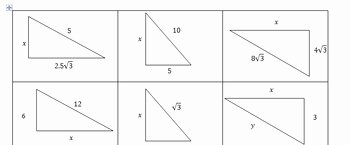 30 60 90 Triangles Worksheet Inspirational Special Right Triangle Activity Cards 30 60 90 and 45 45