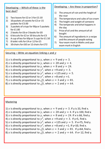 4.4 Biomes Worksheet Answers Lovely Direct Proportion Worksheet with Answers by Bro Burton