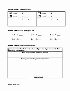 4 Nbt 1 Worksheet Lovely 1st Grade Addition within 100 Worksheets 1 Nbt 4 by Jane