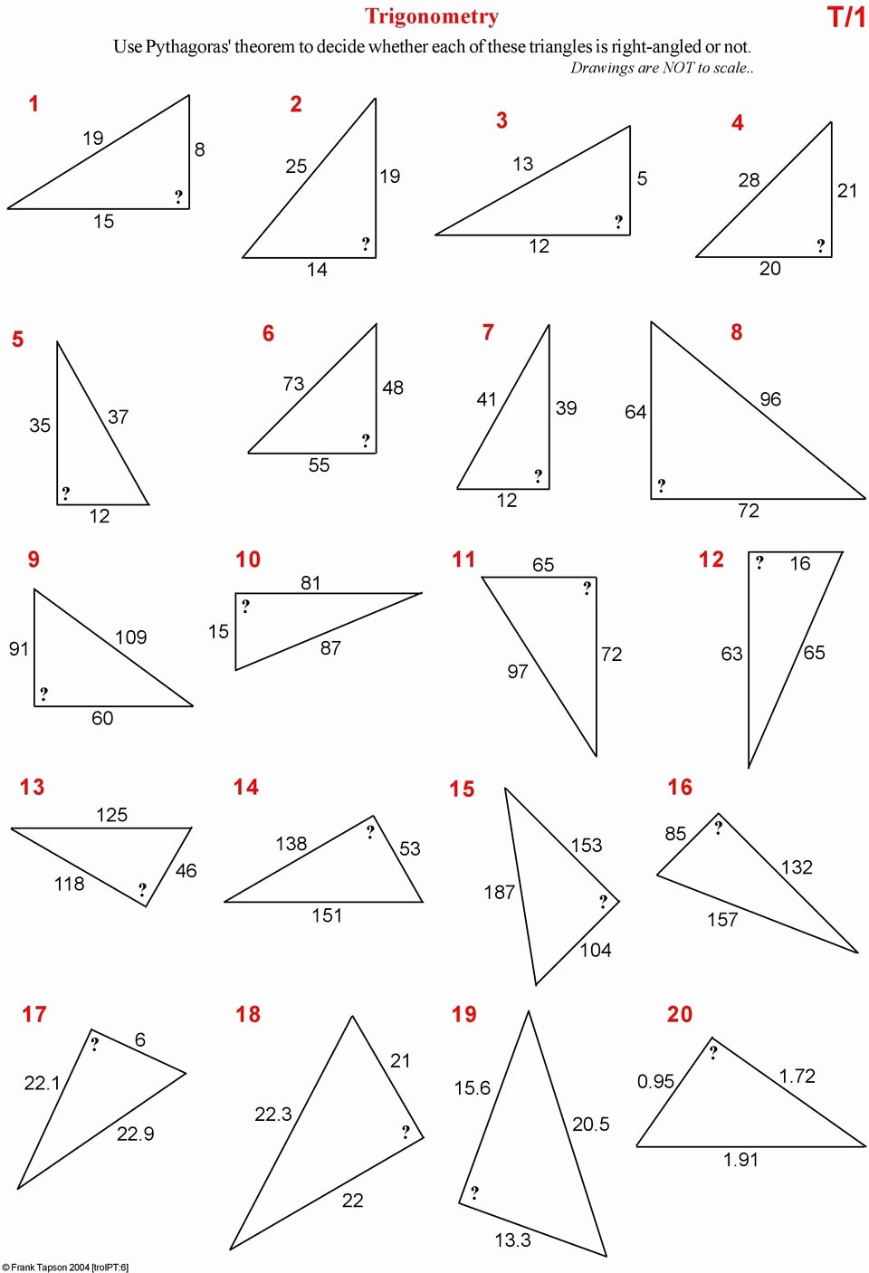 5.8 Special Right Triangles Worksheet Best Of Trigonometry Worksheets Pdf