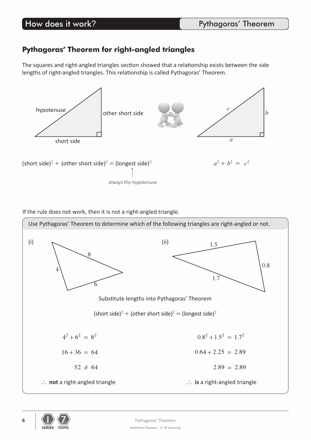 5.8 Special Right Triangles Worksheet New Pythagorean theorem Day Kids Math Blog