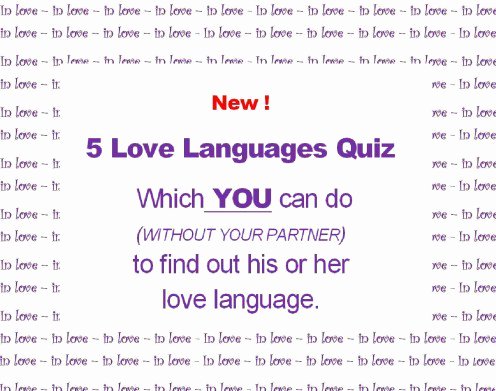 5 Love Languages Worksheet Luxury Ebonny On Hubpages
