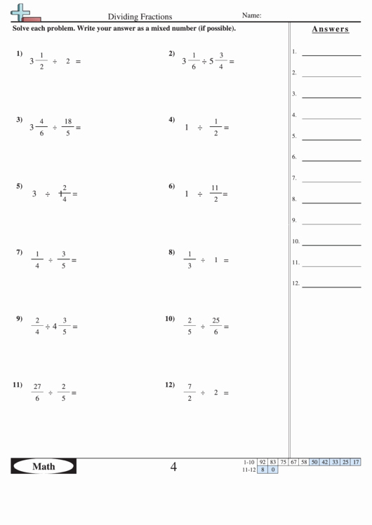 6.3 Biodiversity Worksheet Answers Lovely Dividing Fractions Worksheet with Answer Key Printable Pdf