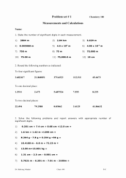 6.3 Biodiversity Worksheet Answers Lovely Practice Worksheet for Significant Figures