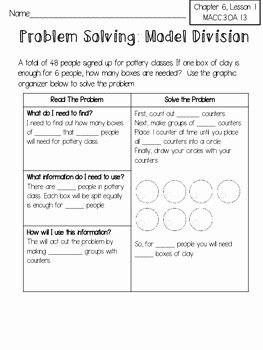 6.3 Biodiversity Worksheet Answers Unique Harcourt Go Math Review Worksheets for 3rd Grade Chapter 6