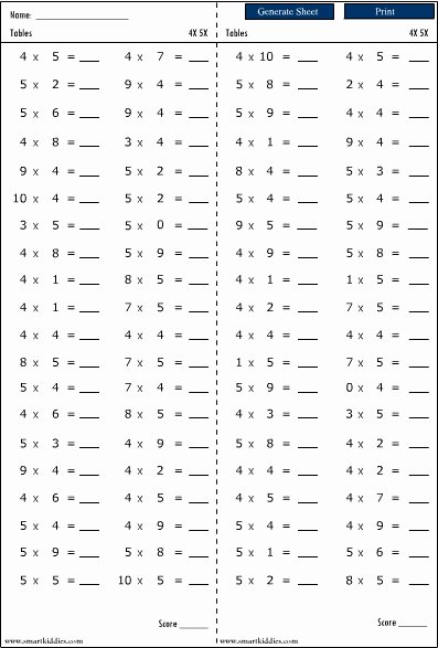 6 Times Table Worksheet Elegant 51 Times Tables Test for Kids Best 25 Multiplication