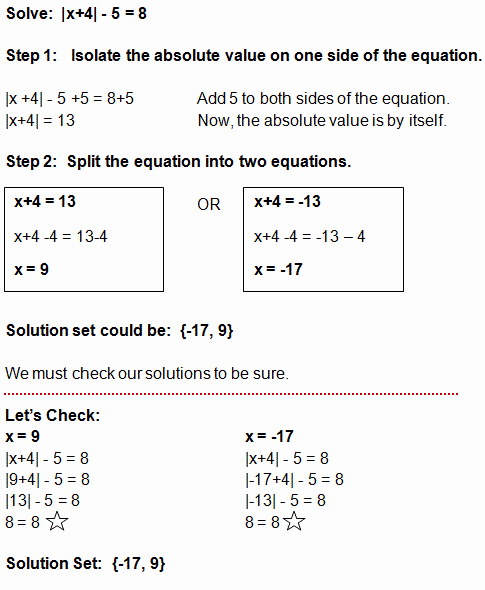 Absolute Value Equations Worksheet Awesome Equations with Absolute Value