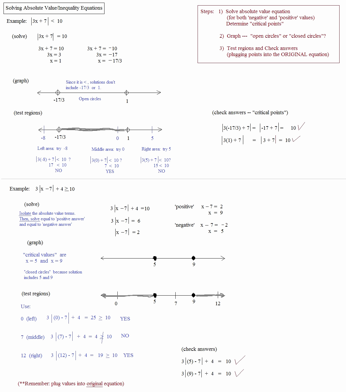 50 Absolute Value Inequalities Worksheet Answers Chessmuseum Template