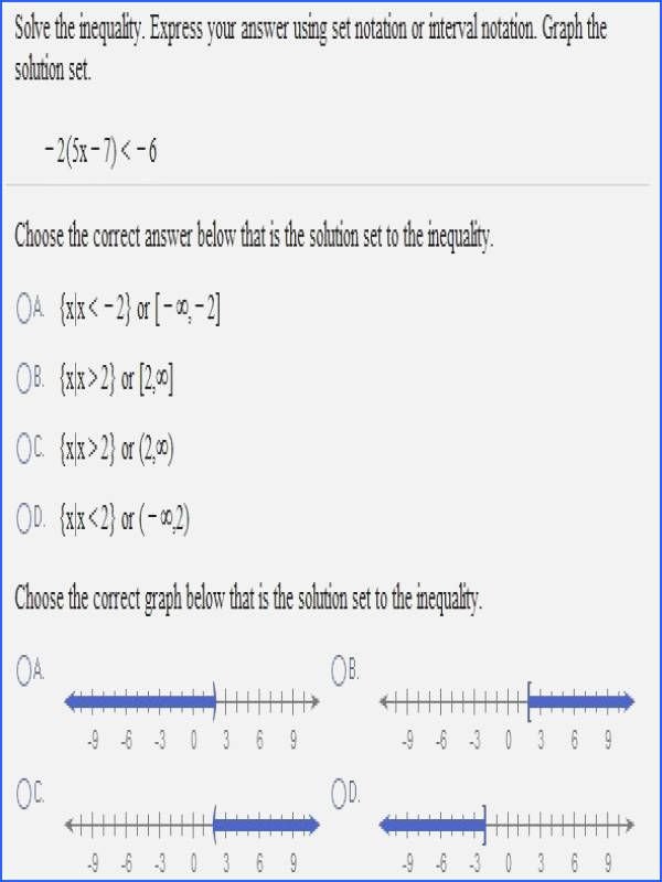 Absolute Value Inequalities Worksheet Answers Unique solving and Graphing Inequalities Worksheet Answer Key