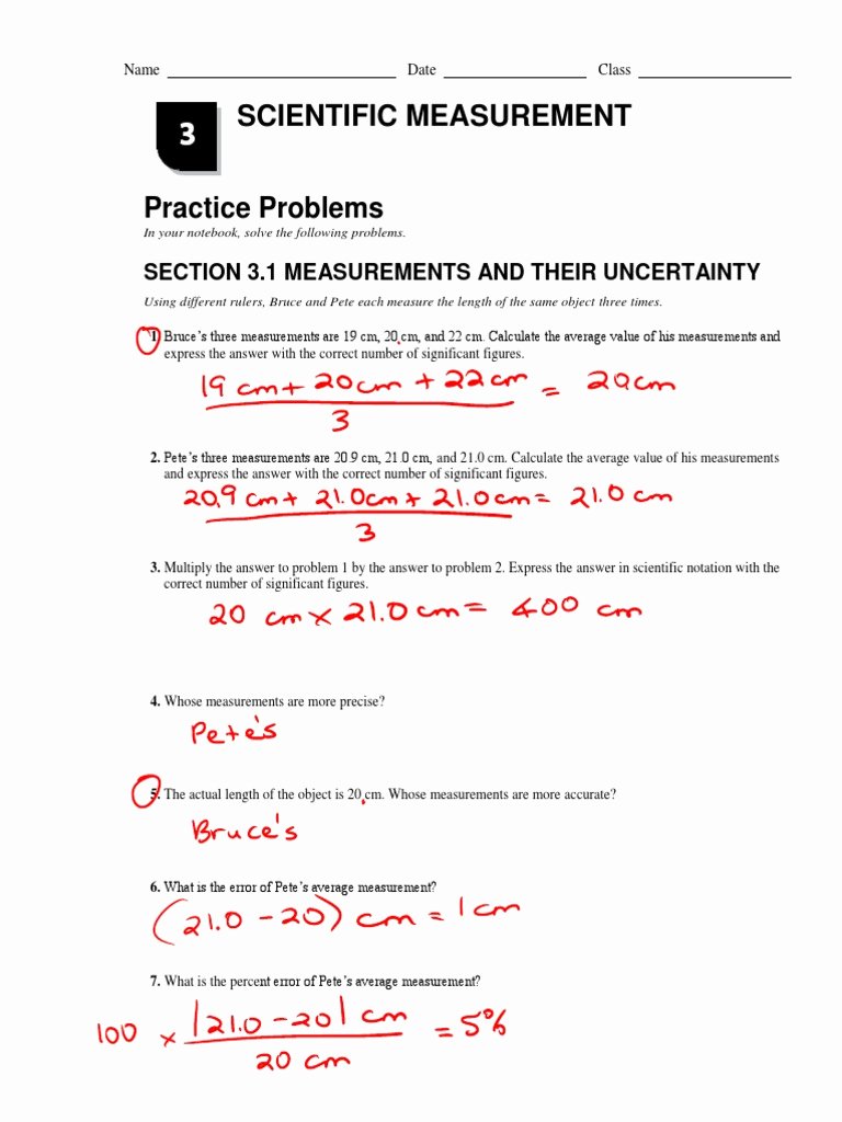 Accuracy and Precision Worksheet Unique Accuracy and Precision Worksheet Funresearcher