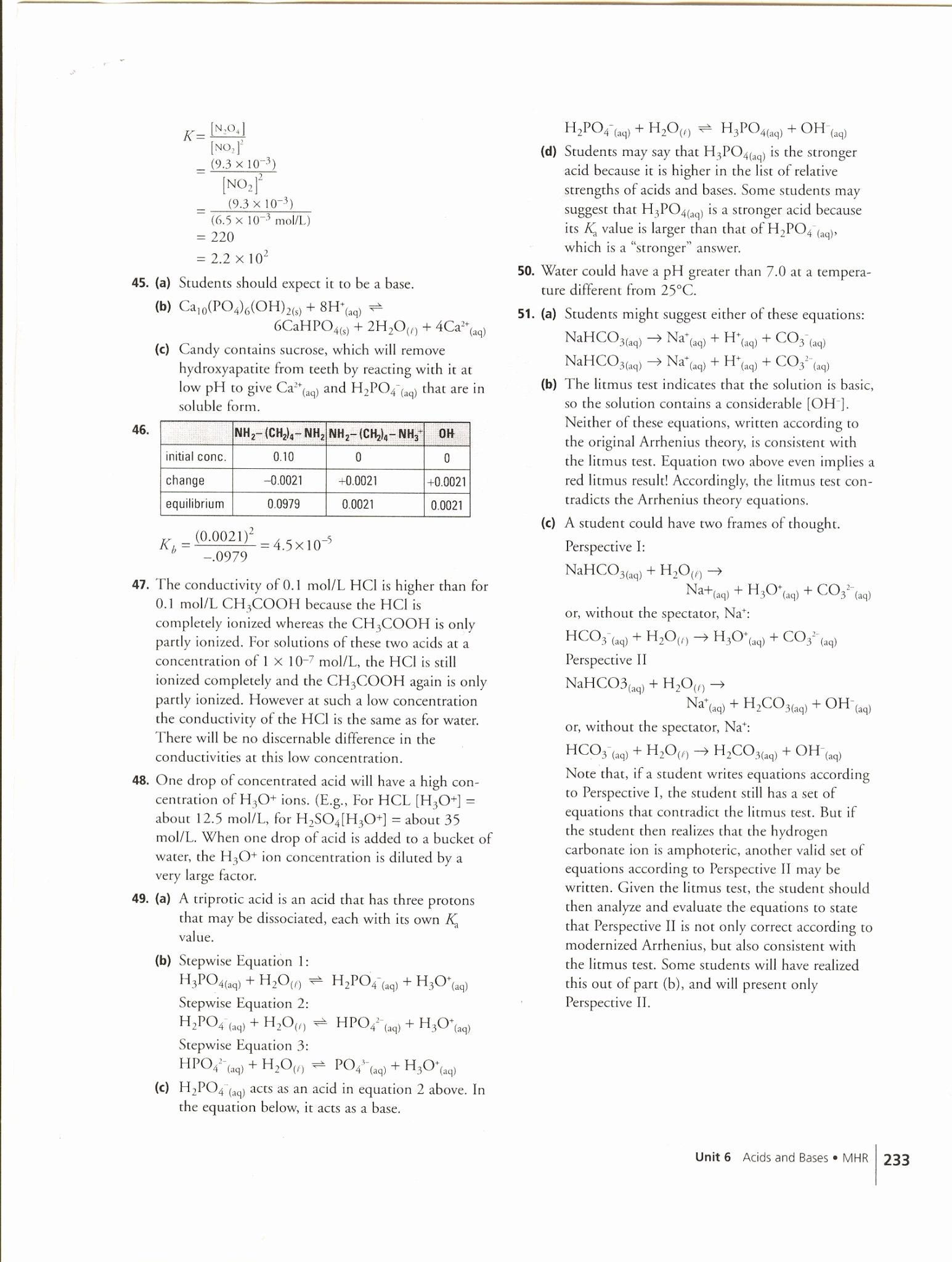 Acids and Bases Worksheet Answers Beautiful Chemistry Unit 6 Worksheet 1 Answer Key