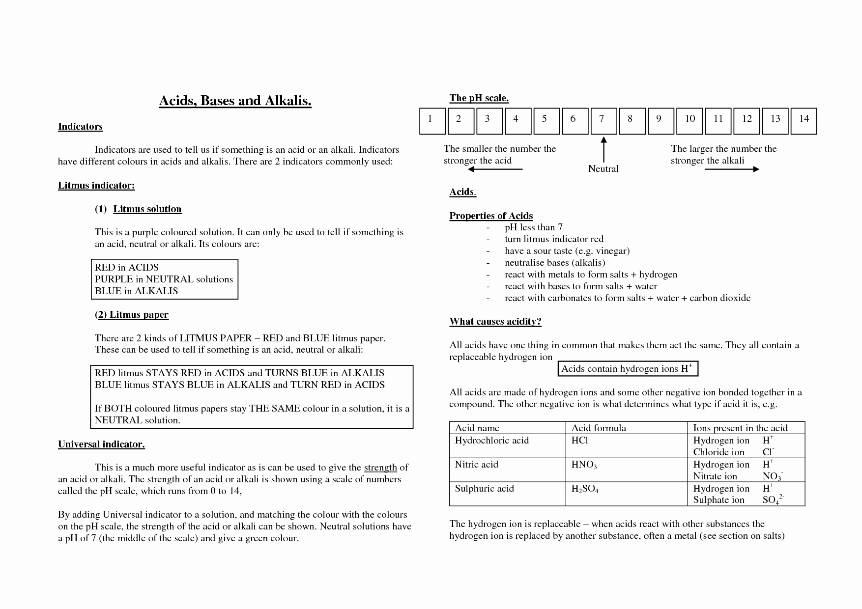 Acids and Bases Worksheet Beautiful 12 Best Of Acid Rain and Ph Worksheet Answers