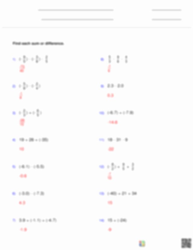 Adding Rational Numbers Worksheet Lovely Rational Numbers Worksheet with Answers Pdf Name Score