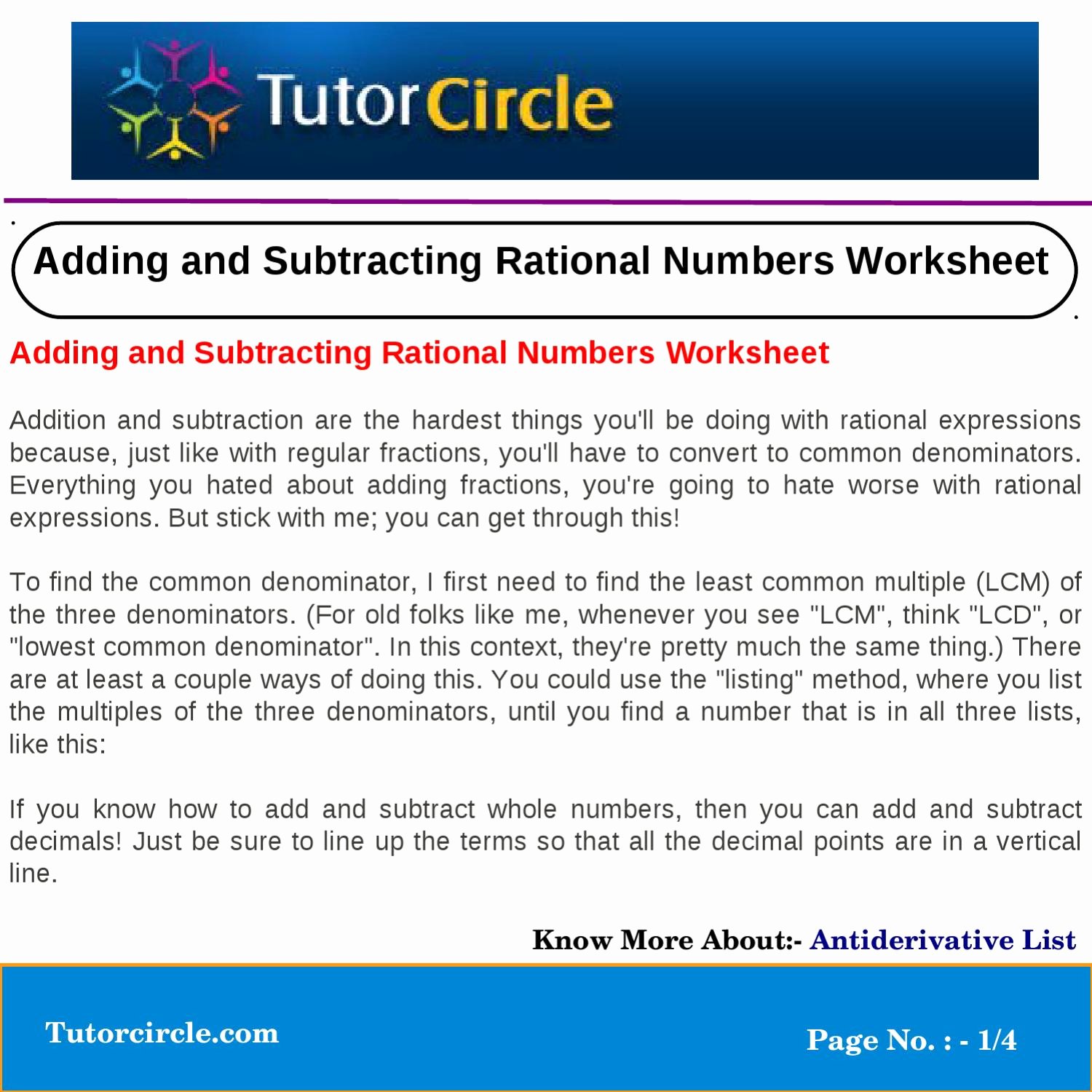 Adding Rational Numbers Worksheet New Worksheet Adding Rational Numbers Worksheet Grass Fedjp