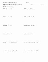 Adding Subtracting Polynomials Worksheet Awesome Rotations Of Shapes Kuta software