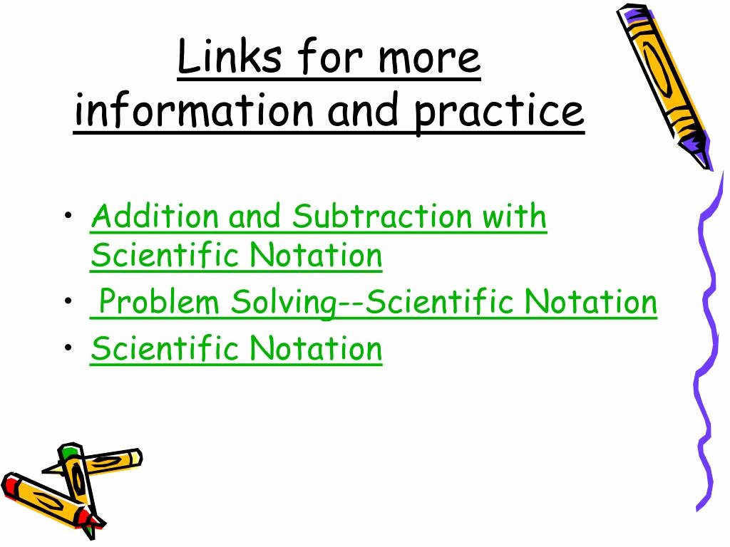 Adding Subtracting Scientific Notation Worksheet New Ppt Adding and Subtracting Numbers In Scientific