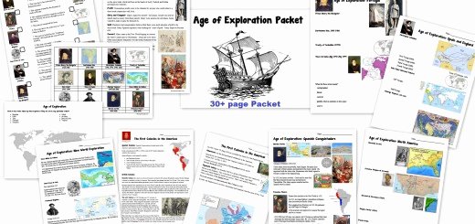 Age Of Exploration Worksheet New Britain Geography and Landmarks Packet Homeschool Den