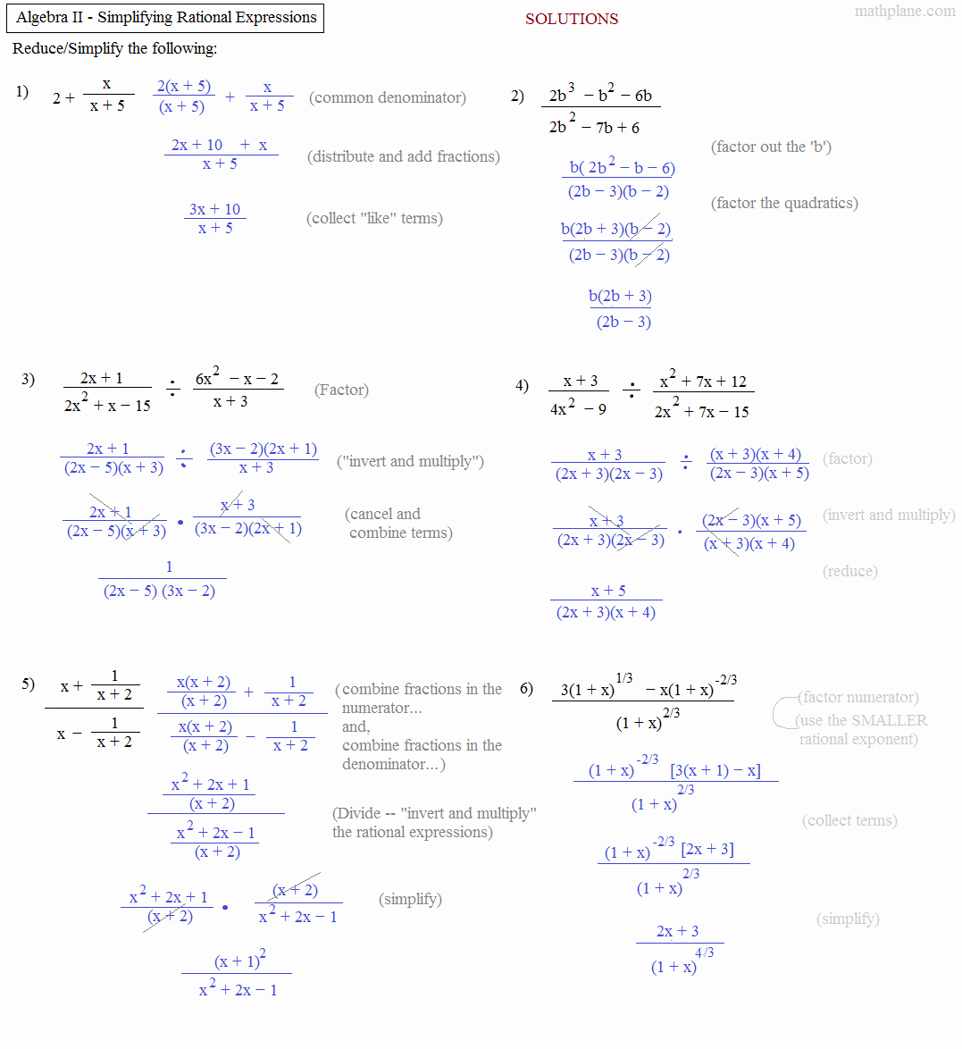 Algebra 1 Factoring Worksheet Awesome Math Plane Algebra Ii Review 1