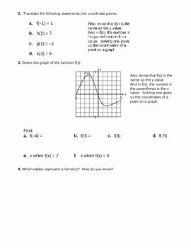 Algebra 1 Function Notation Worksheet Best Of Function Notation Worksheet 2 by Camfan54