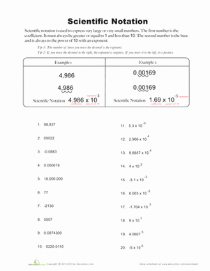 Algebra 1 Function Notation Worksheet New Scientific Notation Worksheet
