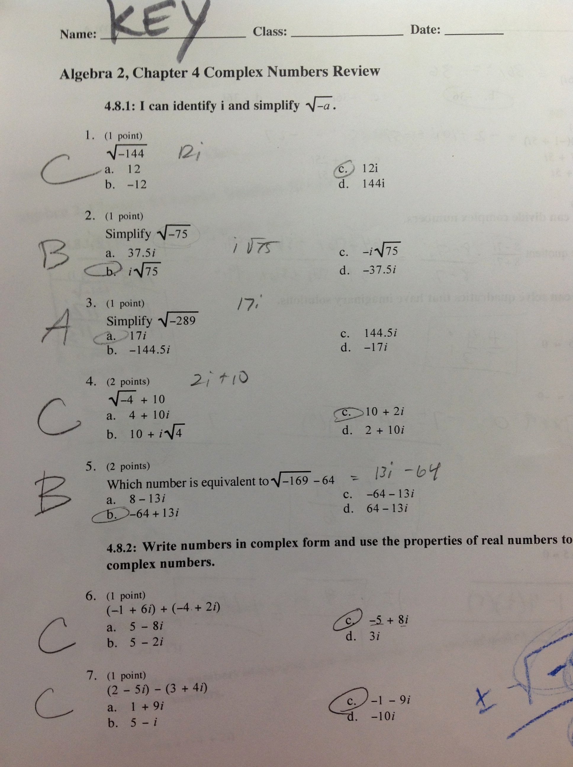 Algebra 1 Review Worksheet Fresh Algebra 2 Mrs Cousineau S Classes