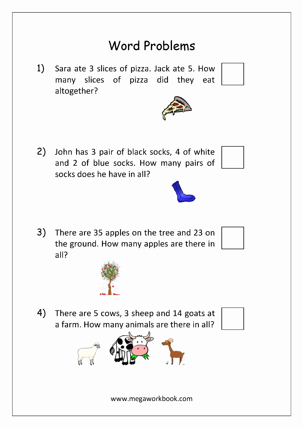 Algebra 1 Word Problems Worksheet