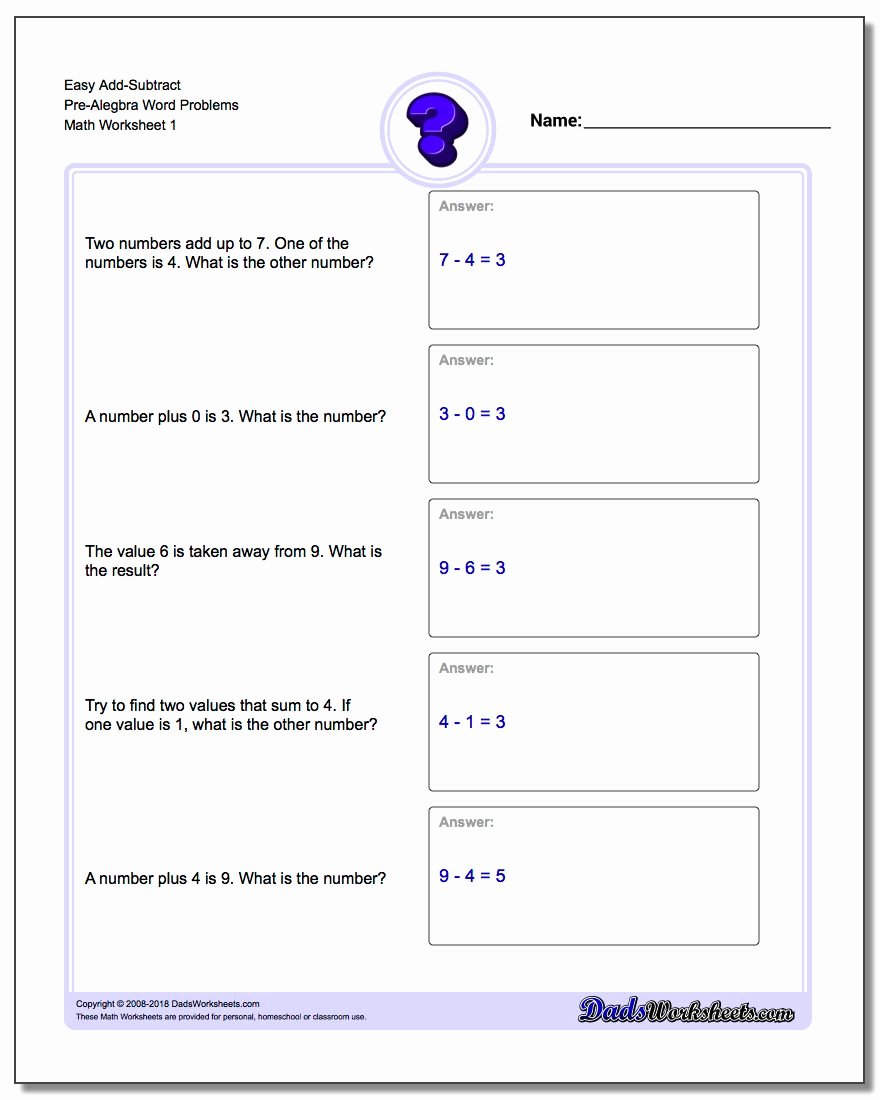 Algebra 1 Word Problems Worksheet Inspirational Math Worksheets