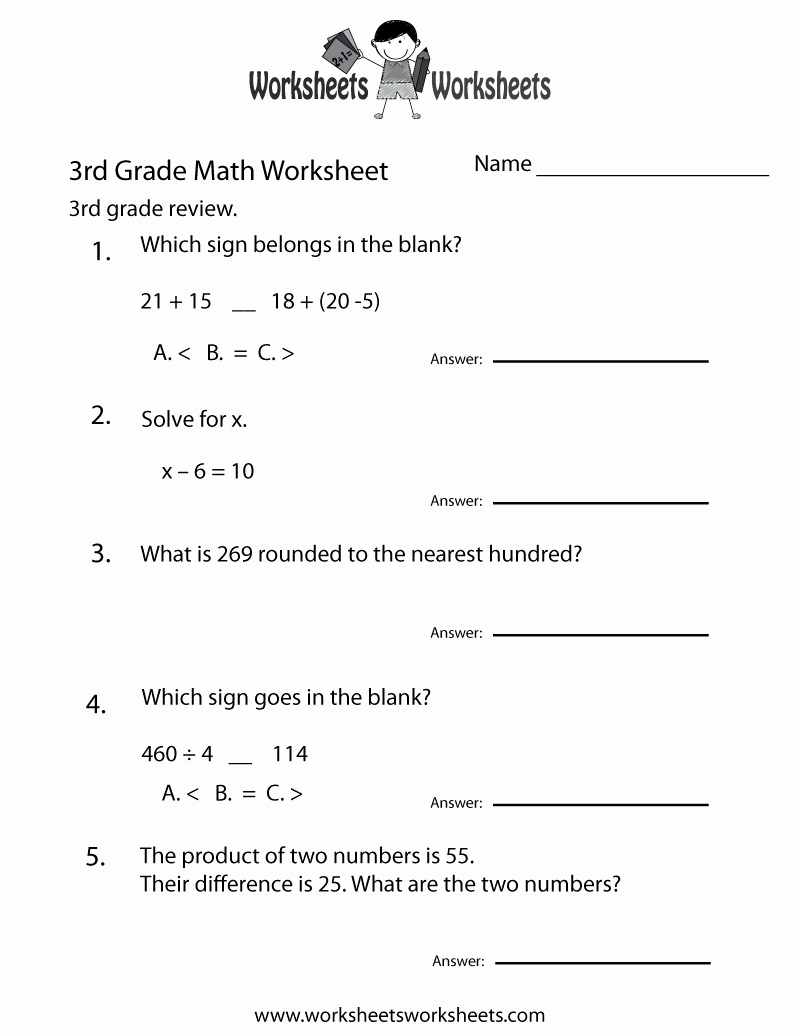 Algebra 2 Review Worksheet Fresh 16 Best Of 3rd Grade Capitalization Worksheets