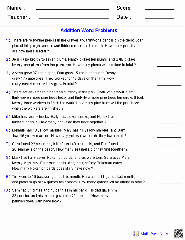 Algebra 2 Word Problems Worksheet New Word Problems Worksheets