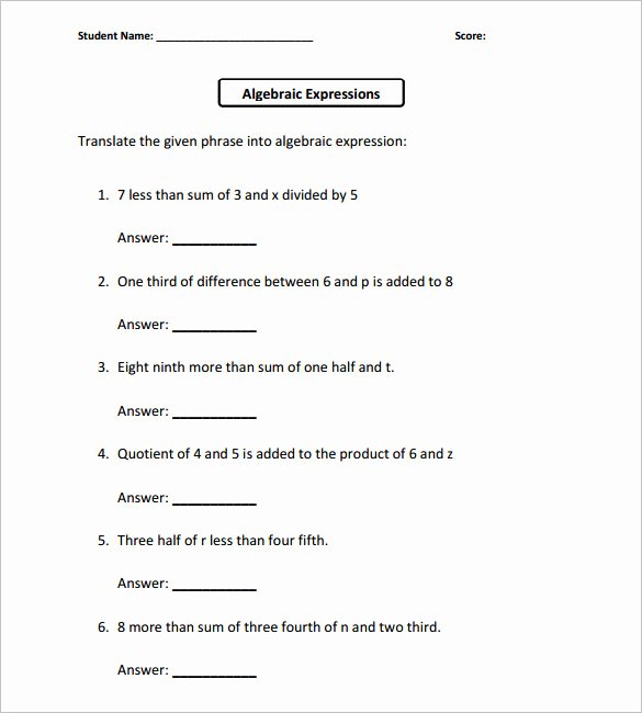 algebra 2 7 5 worksheet answers