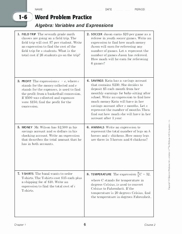 Algebra Word Problems Worksheet Pdf Inspirational Writing Linear Equations From Word Problems Worksheet Pdf