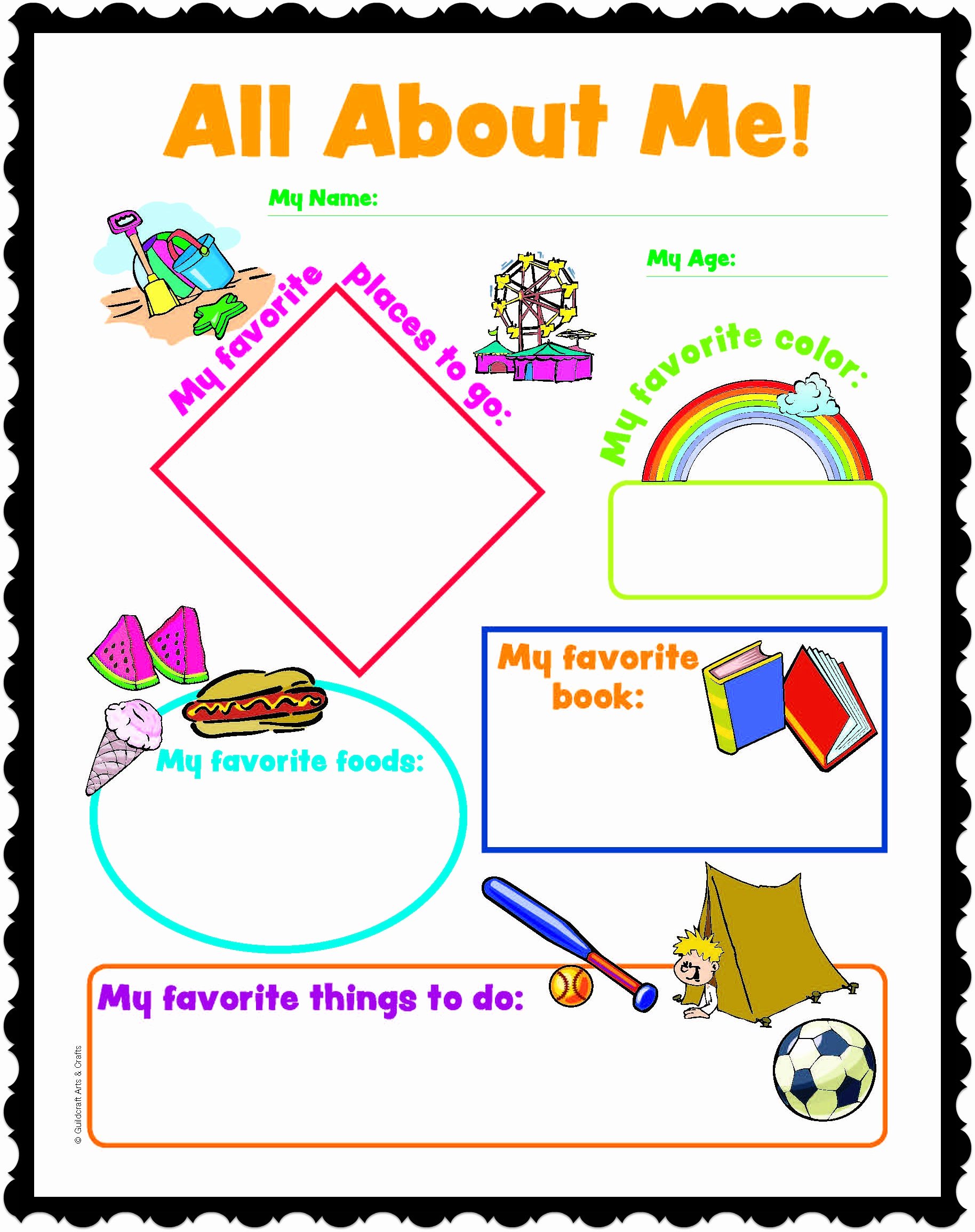 All About Me Worksheet Pdf Elegant All About Me Worksheetstake the Pen