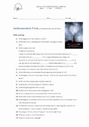 An Inconvenient Truth Worksheet Awesome English Teaching Worksheets An Inconvenient Truth