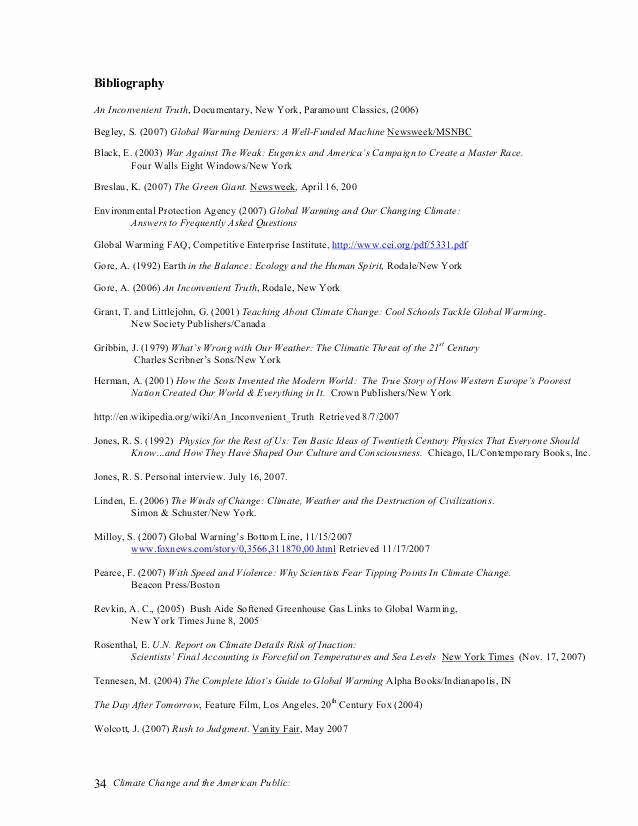 50 An Inconvenient Truth Worksheet