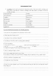 An Inconvenient Truth Worksheet Lovely English Worksheets An Inconvenient Truth